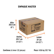 Brocasierra diamante 3-1/2' borde continuo, TRUPER