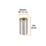 Brocasierra diamante 7/8' borde continuo, TRUPER