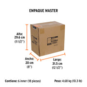 Brocasierra bimetálica 2-1/2', TRUPER EXPERT