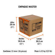 Brocasierra bimetálica 2-1/8', TRUPER EXPERT