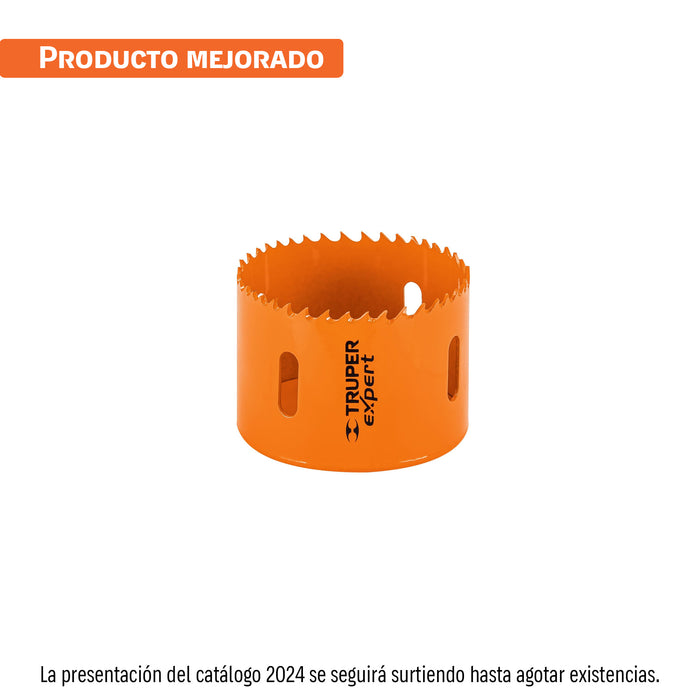 Brocasierra bimetálica 2-3/4', TRUPER EXPERT