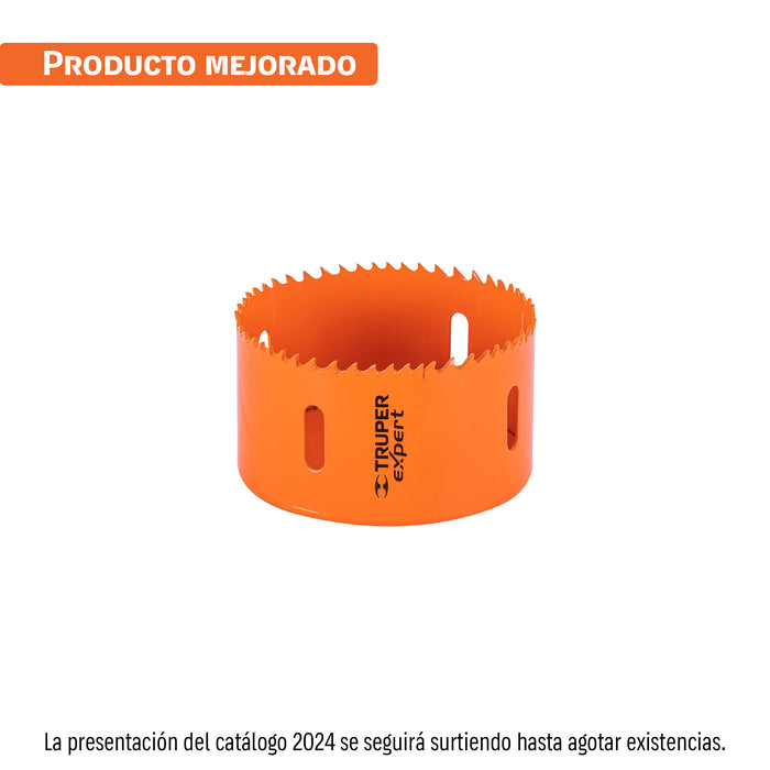 Brocasierra bimetálica 3-1/2', TRUPER EXPERT