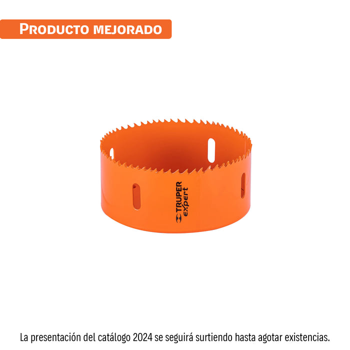 Brocasierra bimetálica 4-1/2', TRUPER EXPERT