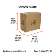 Brocasierra bimetálica 4-1/2', TRUPER EXPERT