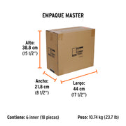 Brocasierra bimetálica 4-1/4', TRUPER EXPERT