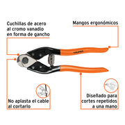 Cortador de 8' de cable y alambre, TRUPER