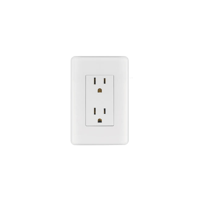 Contacto dúplex, 2 polos + tierra, VOLTECK BASIC
