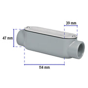 Condulet 1' conexión tipo C, VOLTECK