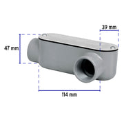 Condulet 1' conexión tipo LL, VOLTECK