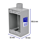 Condulet 3/4' conexión tipo FS, VOLTECK