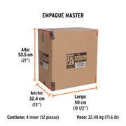 Combo rotomartillo/destornillador 1/2' 650W, 8 acc, PRO