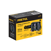Inflador portátil para auto, 12 V, PRETUL
