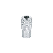 Cople rápido de acero, hembra, cuerda 1/4' NPT, PRETUL