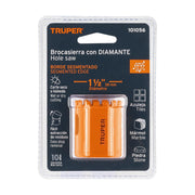 Brocasierra diamante 1-1/2' borde segmentado, TRUPER