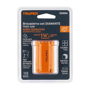 Brocasierra diamante 1-1/4' borde segmentado, TRUPER