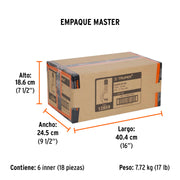 Cortador de tubo de cobre 3/16' a 2' cuchilla 18 mm, TRUPER