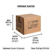 Cortapernos 12', mango tubular, PRETUL
