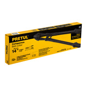 Cortapernos 14', mango tubular, PRETUL