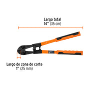 Cortapernos 14', profesional, TRUPER