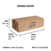 Cortapernos 24', mango tubular, PRETUL
