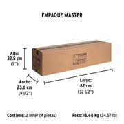 Cortapernos 30', mango tubular, PRETUL