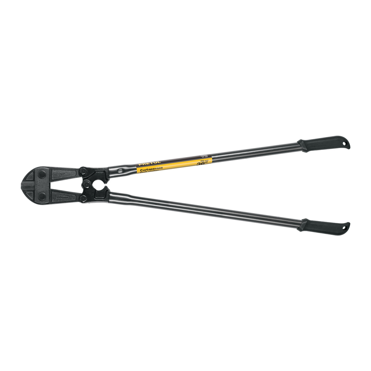 Cortapernos 36', mango tubular, PRETUL
