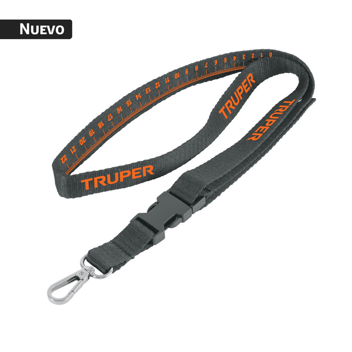 Cordón porta gafete o credencial de 42 cm, TRUPER