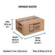Codo 90° de CPVC de 3/4', FOSET