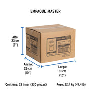 Adaptador hembra de CPVC 1/2' con inserto de latón, FOSET
