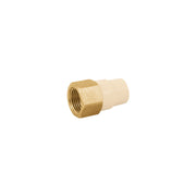 Adaptador hembra de CPVC 1/2' con inserto y tuerca de latón