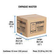 Adaptador hembra de CPVC 1' con inserto de latón, FOSET