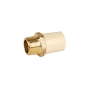Adaptador macho de CPVC 3/4' con inserto y tuerca de latón
