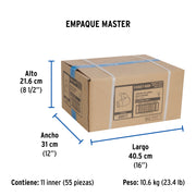 Válvula de esfera desmontable de CPVC de 1', FOSET
