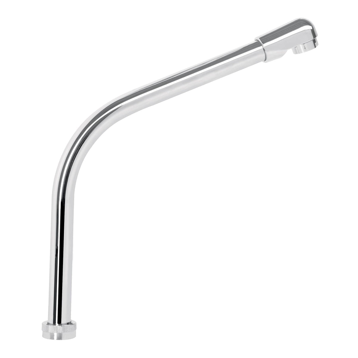 Cuello tipo cobra para mezcladora de fregadero, cromo, BASIC