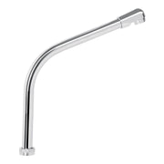 Cuello tipo cobra para mezcladora de fregadero, cromo, BASIC