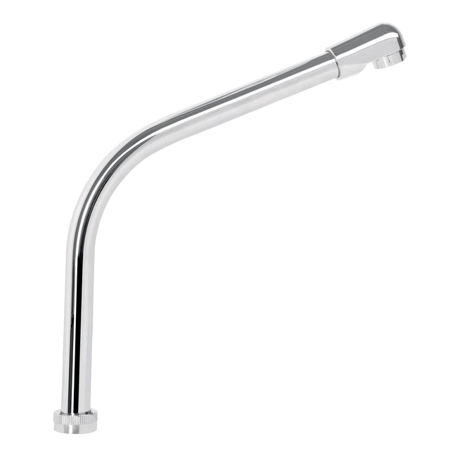 Cuello tipo cobra para mezcladora de fregadero, cromo, BASIC