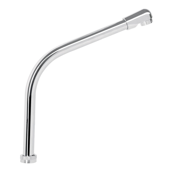 Cuello tipo cobra para mezcladora de fregadero, cromo, BASIC