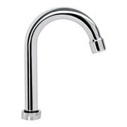Cuello tipo bar para mezcladora de lavabo, cromo, BASIC