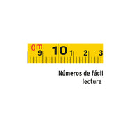 Cinta métrica larga 30 m, metálica, tipo cruceta, TRUPER