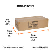 Carda copa 5' alambre trenzado grueso, Multi-rosca, TRUPER