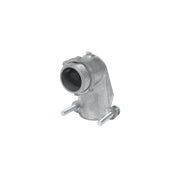 Conector curvo 1' para tubo flexible metálico, VOLTECK