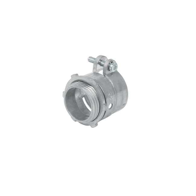 Conector recto 1' para tubo flexible metálico, VOLTECK