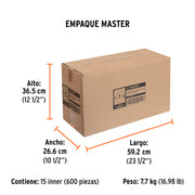 Cinta sella roscas 3/4' x 7m, uso general, TRUPER