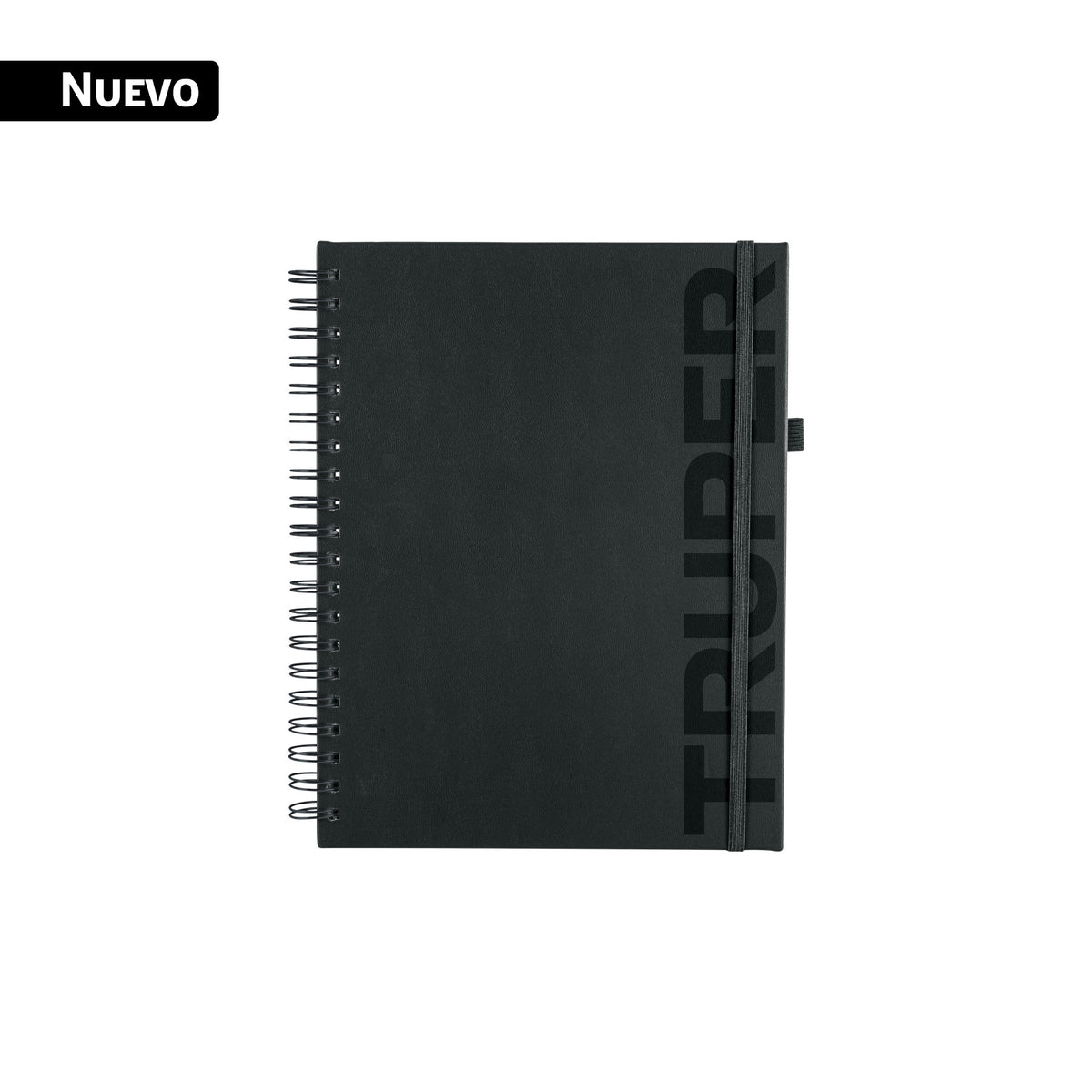 Cuaderno profesional A4 pasta dura espiral 100 hojas, TRUPER