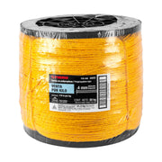 Kilo de cuerda amarilla de polipropileno 4mm, carrete 20 kg
