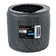 Kilo de cuerda negra de polipropileno 4 mm, carrete 20kg
