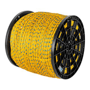 Kilo de cuerda amarilla de polipropileno 6mm, carrete 20kg