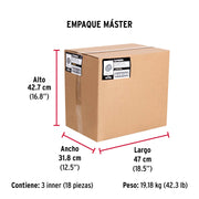 Kilo de cuerda amarilla de polipropileno 10 mm, rollo 1kg