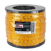 Metro de cuerda amarilla de polipropileno 10mm, carrete 440m