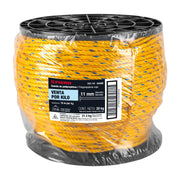 Kilo de cuerda amarilla de polipropileno 11mm, carrete 20kg